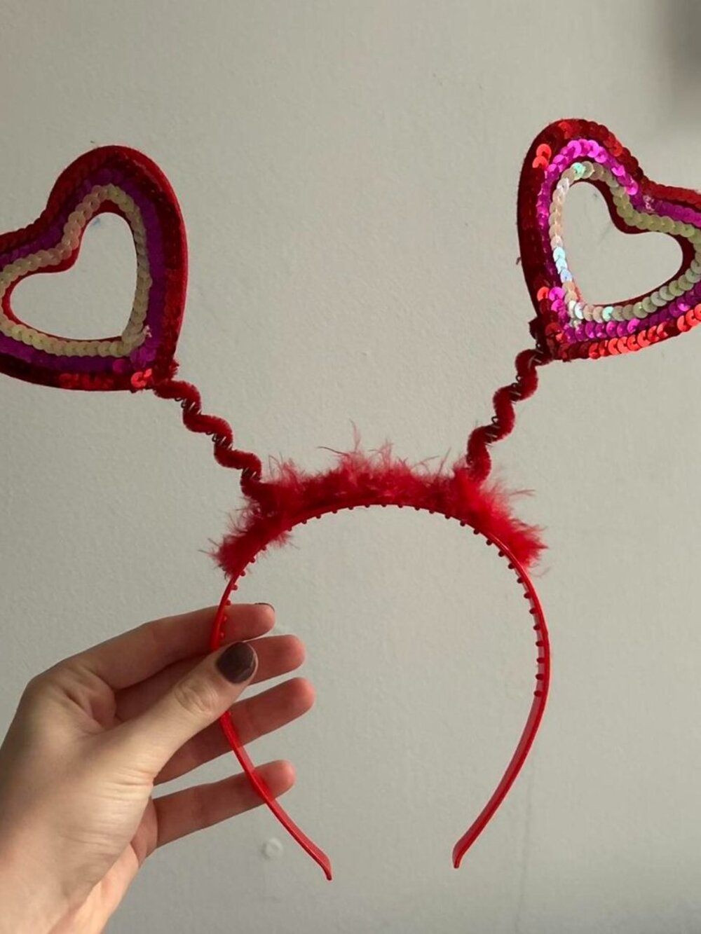 Heart Valentines Day Headband